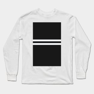 Newcastle Black & White Bars Long Sleeve T-Shirt